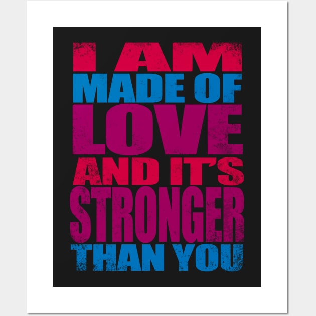 Stronger Than You Wall Art by stateements
